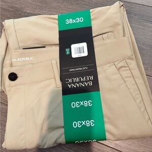 Men’s Banana Republic Flat Front Pant  38x30